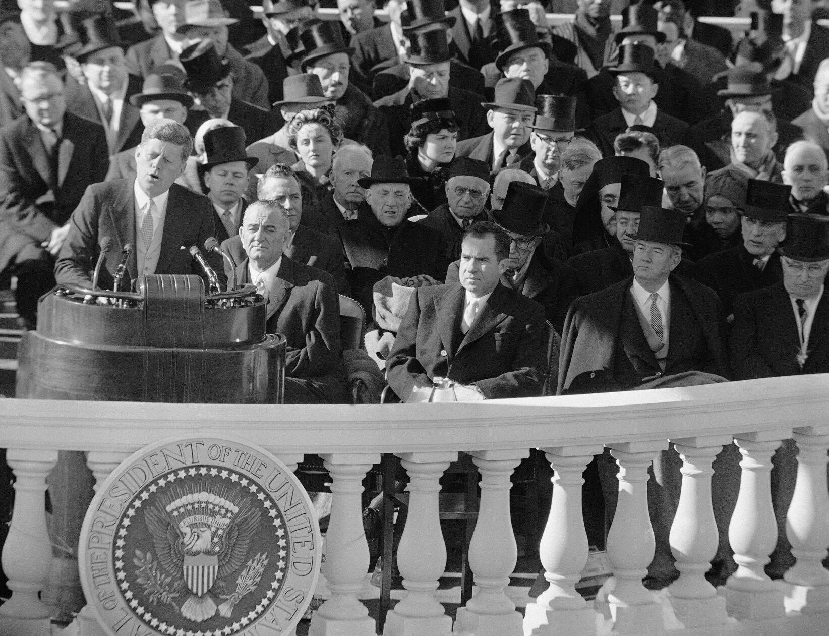 1960 — John F. Kennedy (D), 57.2%